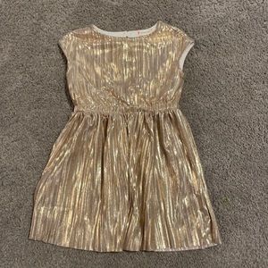 Gold Lame party dress